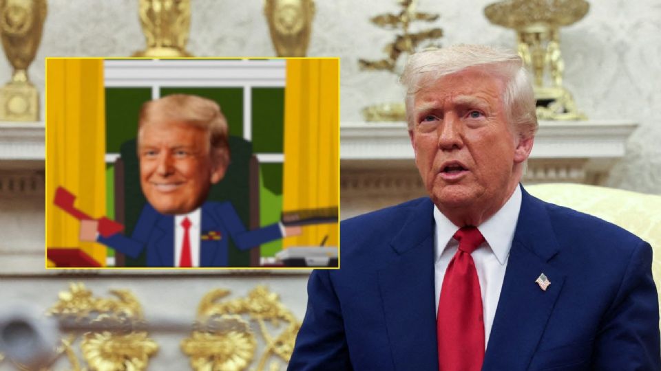 Donald Trump aparece caricaturizado junto a Jesucristo y Satanás en el nuevo episodio de South Park.