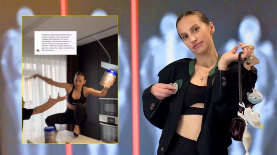 Mariana Barutkina reveló en redes sociales que sufrió una fractura vertebral tras intentar un reto viral que terminó mal.