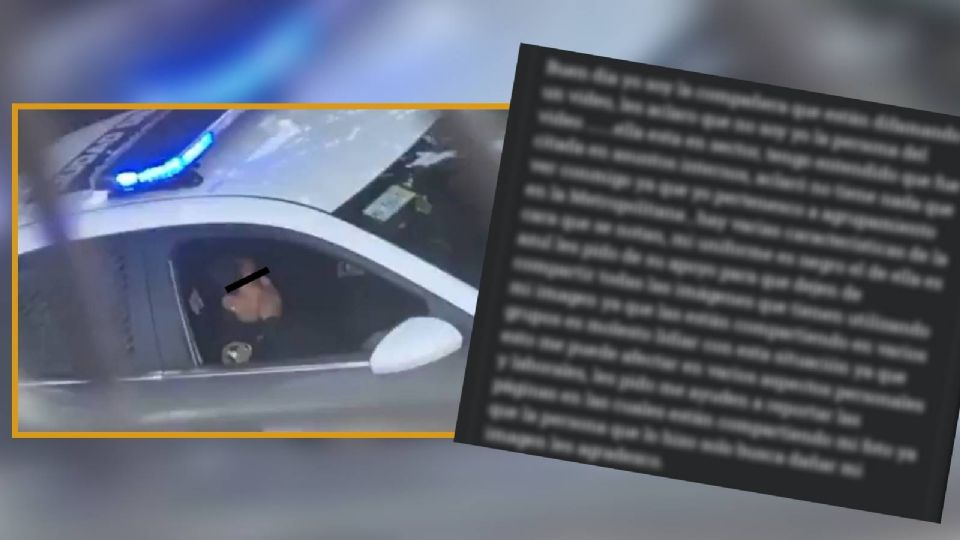 Policía niega que ella sea la oficial que aparece en video viral