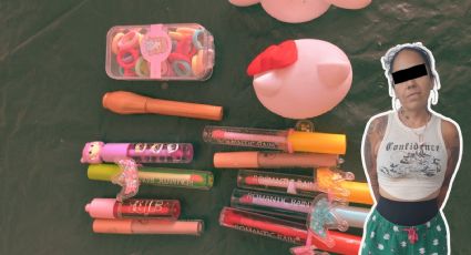 Mujer roba cosméticos y termina detenida en Guadalupe