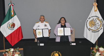 Secretarías de Marina y de las Mujeres firman convenio de colaboración por la igualdad sustantiva