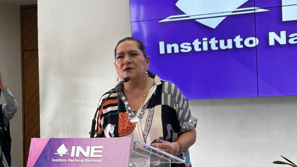 Guadalupe Taddei, consejera presidenta del INE.