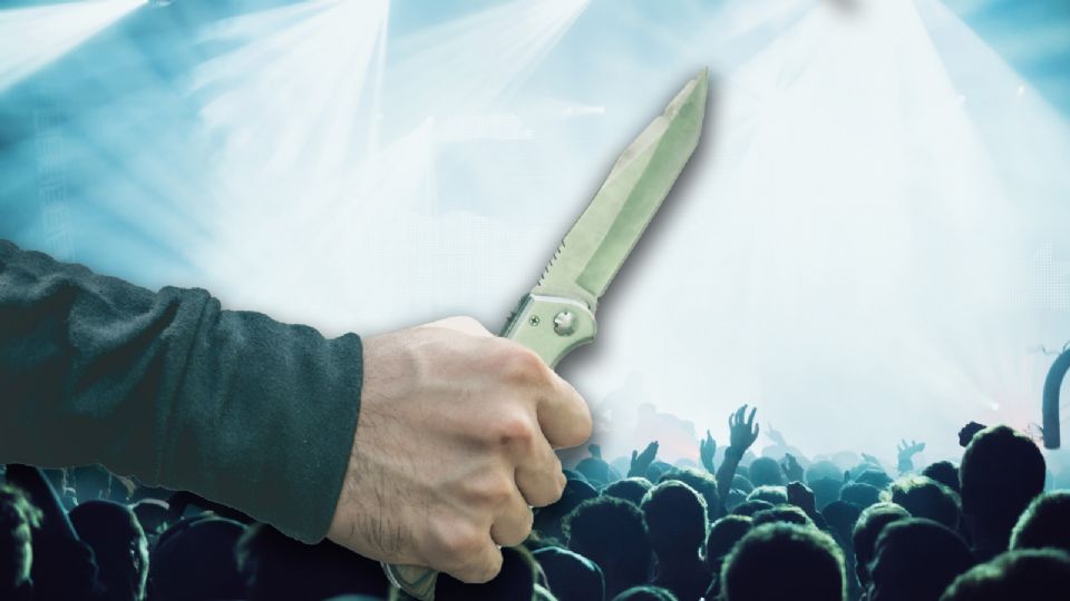 En redes sociales se difundieron imágenes que muestran a asistentes armados agrediendo a otras personas.