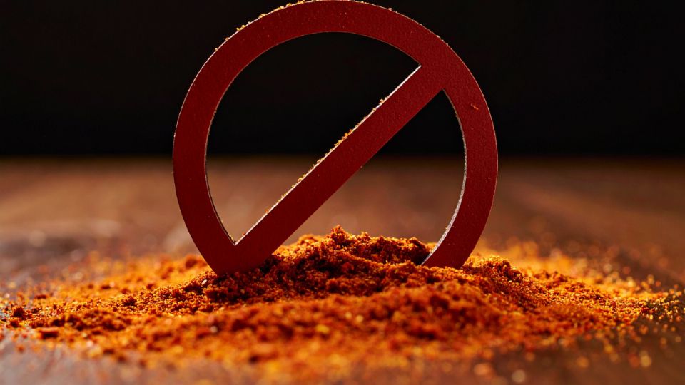 El chile en polvo desaconsejado por sus efectos en la salud
