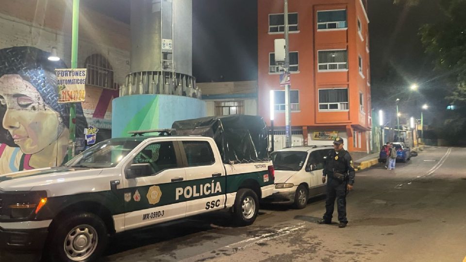 El cuerpo de la mujer fue trasladado al anfiteatro ministerial.