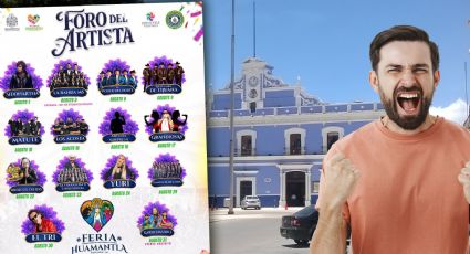 Quiénes son los artistas que se presentarán en la Feria de Huamantla del 8 al 10 de agosto