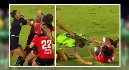 VIDEO | Se desata pelea campal en el Juárez vs Tijuana de la Liga MX Femenil; esto sucedió