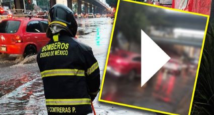 Activan alertas Púrpura, Naranja y Amarilla por fuertes lluvias en la CDMX | VIDEO