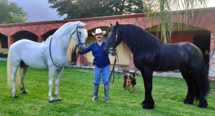 Doctor Manuel de la O se despide de su caballo “El Vendaval” tras 24 años juntos | VIDEO