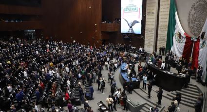 Sin decir ‘pío’, la titular de SEGOB entrega al Congreso el informe de Sheinbaum