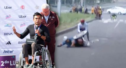 Maratón CDMX: Marco Caballero denuncia peligros por baches tras su triunfo en silla de ruedas