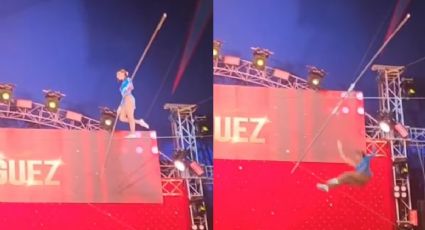 VIDEO | Trapecista del Circo Hermanos Gasca sufre aparatosa caída durante show en Cali