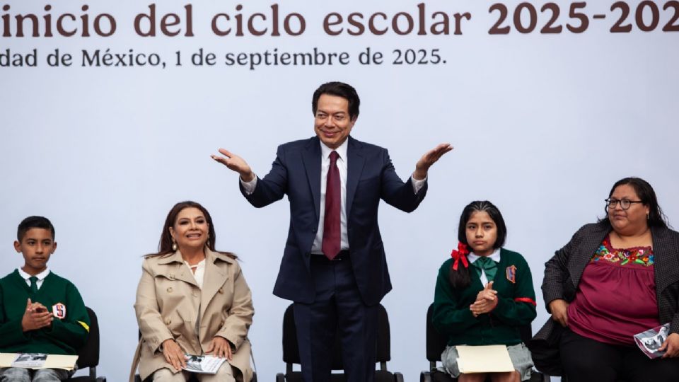 SEP y Gobierno de CDMX dieron inicio al ciclo escolar 2025-2026.