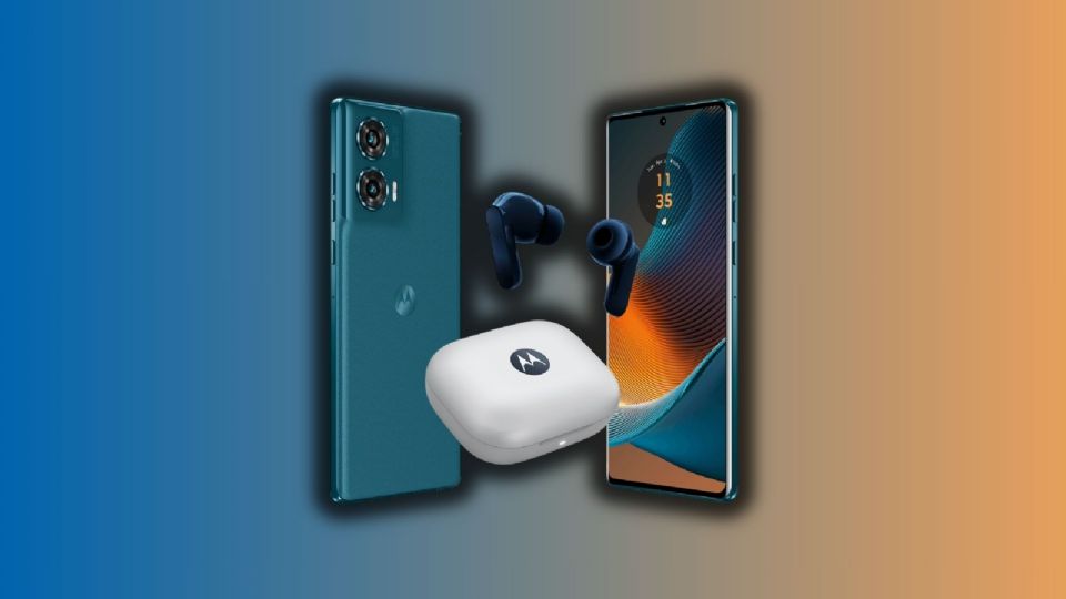 El Motorola Edge 50 Fusion llega como un celular bueno, bonito y barato, con batería duradera, pantalla pOLED, sonido Dolby Atmos y audífonos Moto Buds incluidos.