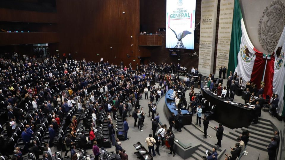 Con quórum incompleto, se instala legalmente el Congreso General y da inicio al periodo ordinario de sesiones.