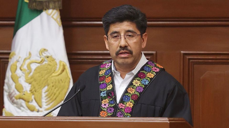 Hugo Aguilar Ortiz, ministro presidente de la SCJN.