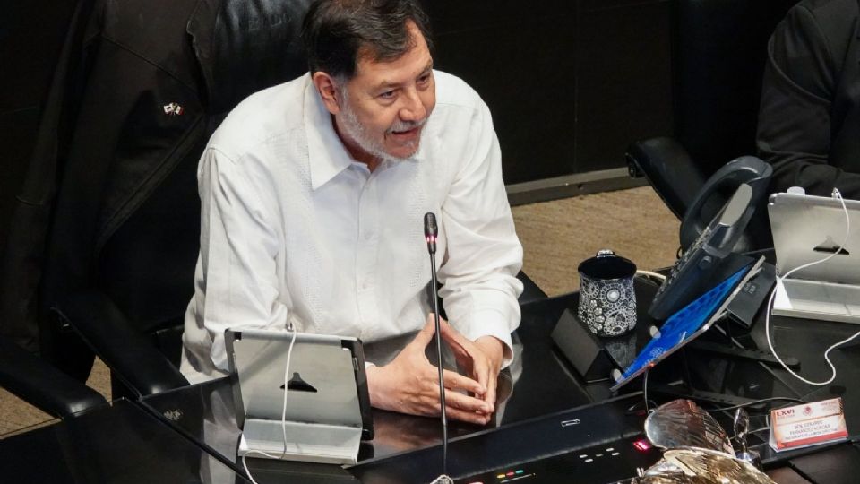 Fernández Noroña cuestionó la conducción de Gutiérrez Luna, al calificarla de parcial.
