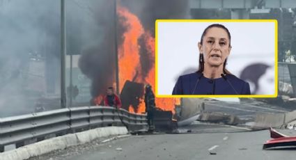 Claudia Sheinbaum se solidariza con las víctimas de la explosión de pipa en Zaragoza