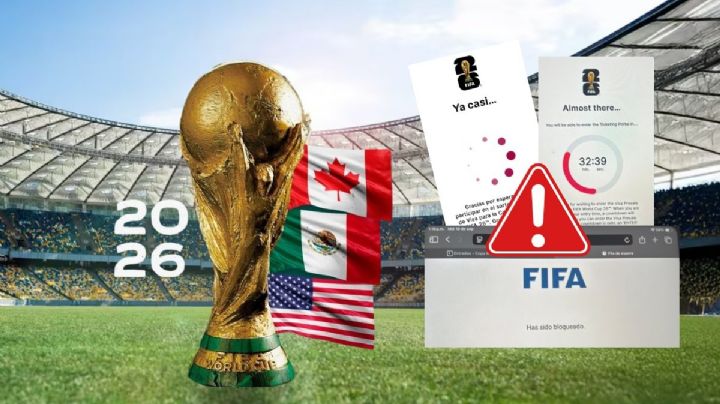 VIDEO | Reportan fallas en la página de la FIFA previo al sorteo de partidos del Mundial 2026