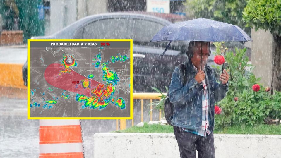 La Conagua prevé un escenario de lluvias intensas en distintos puntos del país