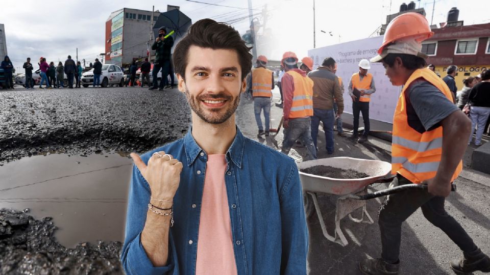 La alcaldía refuerza el bacheo en Azcapotzalco con varios millones de pesos en 2025.