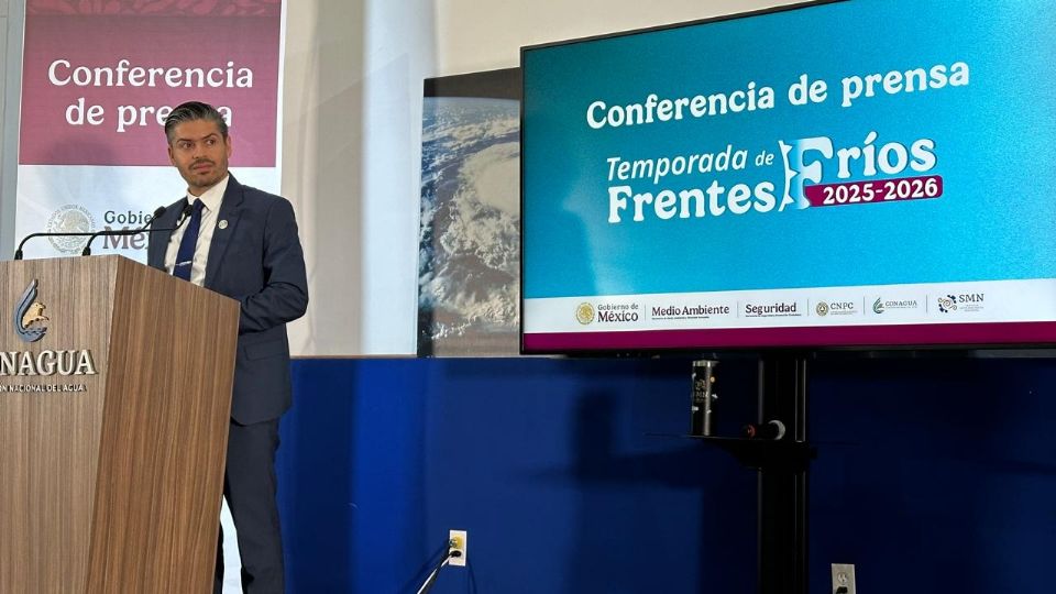 Se estiman cerca de 50 Frentes Fríos en el país.