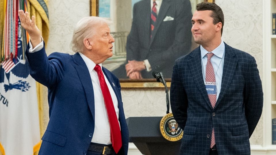 Al enterarse de la muerte de Charlie Kirk, Donald Trump rompió el silencio al mandar este mensaje.