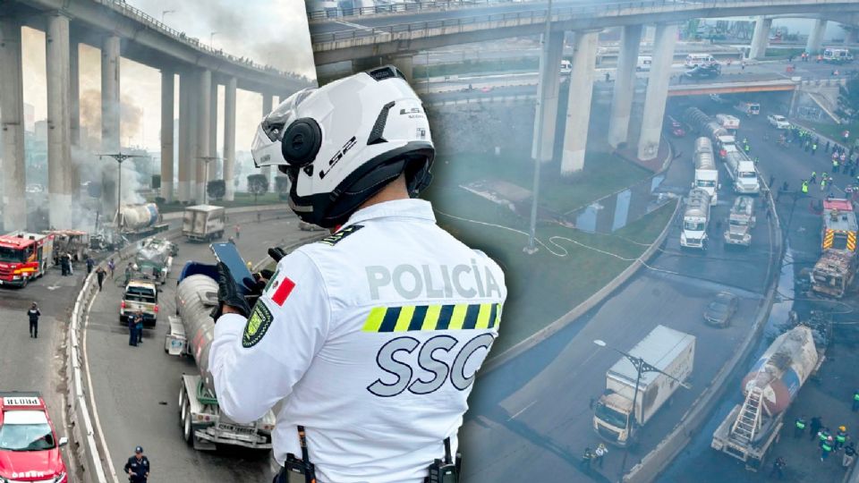 Explosión de una pipa en Iztapalapa deja 19 personas heridas. Autoridades de la CDMX atienden a los lesionados.