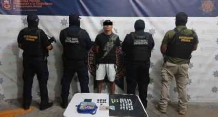 Detienen a hombre que distribuía narcóticos en Cañada Blanca