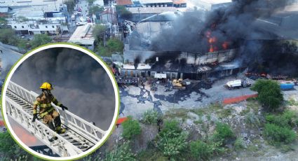 Autoridades investigan causas de explosión en empresa de Escobedo