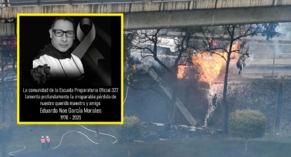 ¿Quién era Eduardo Noé García Morales, el docente que la comunidad recuerda tras la explosión de pipa en Zaragoza?