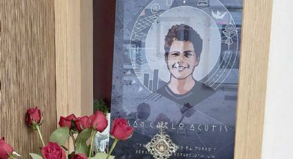 Exhibe Iglesia en San Pedro, reliquia del primer Santo Millennial San Carlos Acutís