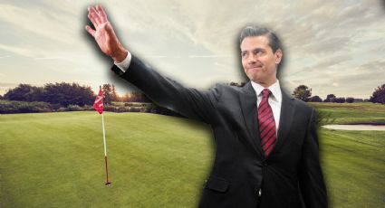 Peña Nieto reaparece, participa en torneo de golf en España junto a grandes personalidades | VIDEO