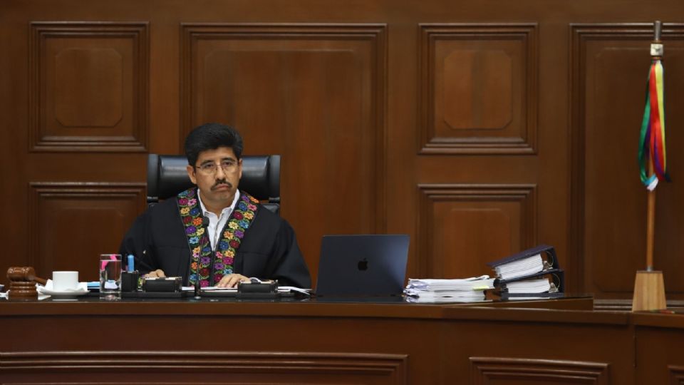 Hugo Aguilar, presidente de la SCJN.