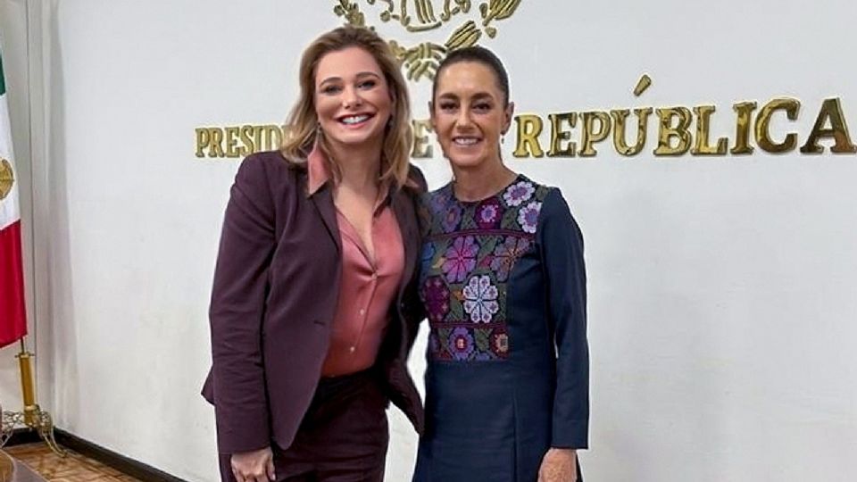 Maru Campos y Claudia Sheinbaum.