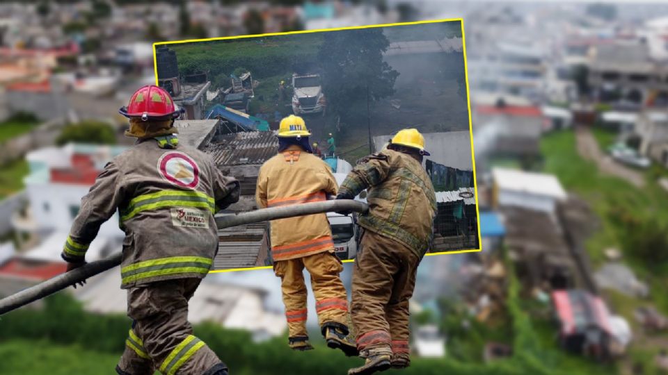 Se registra explosión de pirotecnia en Tultepec, Edomex.