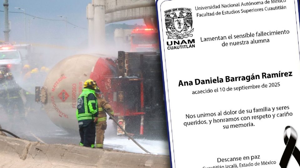 Daniela Barragán, joven desaparecida tras explosión de pipa