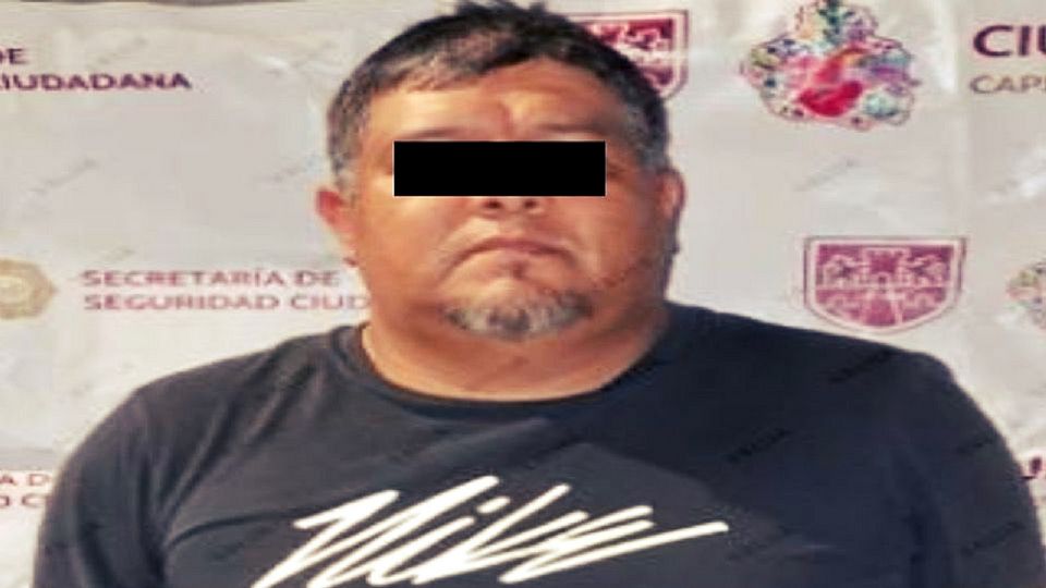 Miguel Ángel H.R. de 46 años de edad, alias “El Miguel”, operador del Cártel de Tláhuac.