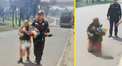 Explosión de pipa en Iztapalapa: Elemento de la PBI relata cómo fue el rescate de Alicia y su nieta