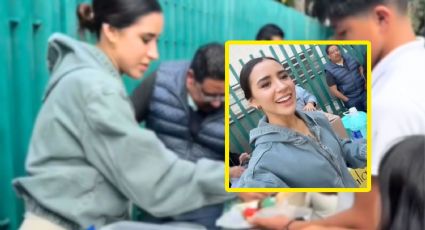 Critican a Tammy Parra por grabar entrega de ayuda a familias tras explosión de gas en Iztapalapa