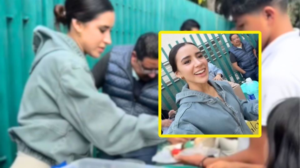 Parra compartió en sus historias que decidió trasladarse en Metro para evitar los cierres viales.