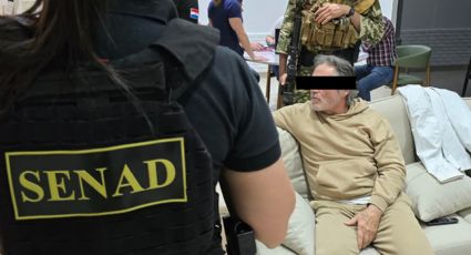 VIDEO | Momento exacto de la detención de Hernán Bermúdez, líder de “La Barredora”, en Paraguay