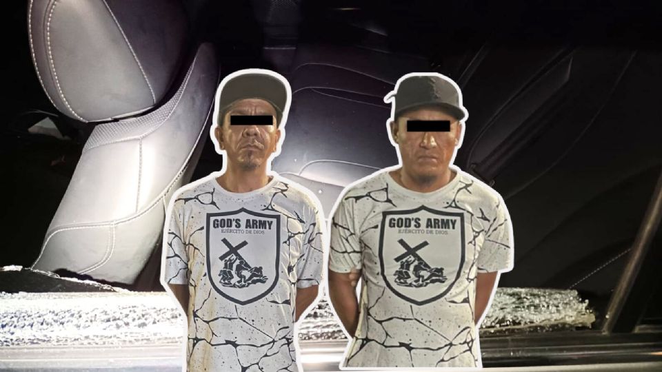 Los detenidos fueron puestos a disposición del Ministerio Público para resolver su situación jurídica.