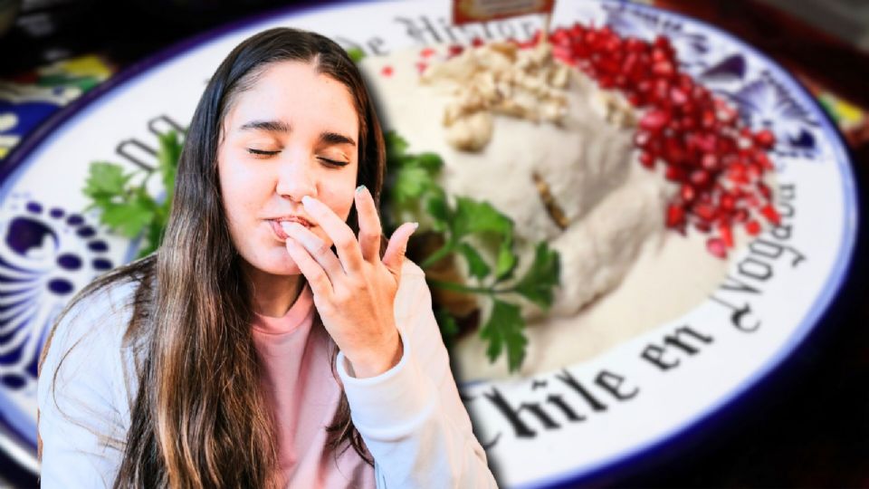 Receta casera para preparar chiles en nogada.