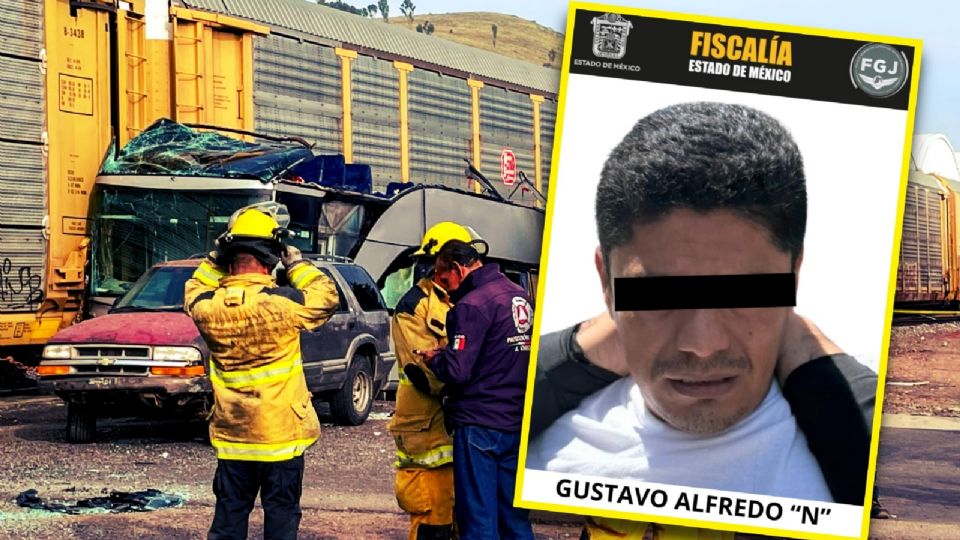 Accidente de tren en Atlacomulco, Edomex.