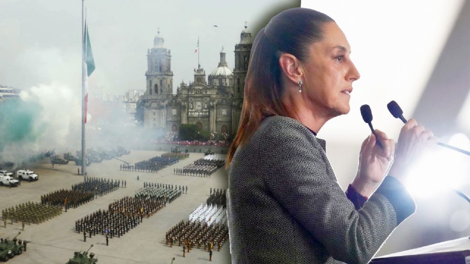 Primer desfile militar por la Independencia de México de Claudia Sheinbaum.