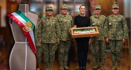 Así se confeccionó la banda presidencial que usará Claudia Sheinbaum en las Fiestas Patrias 2025