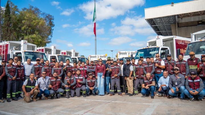 Lanza Tijuana 129 camiones recolectores de basura y alcanza cobertura histórica