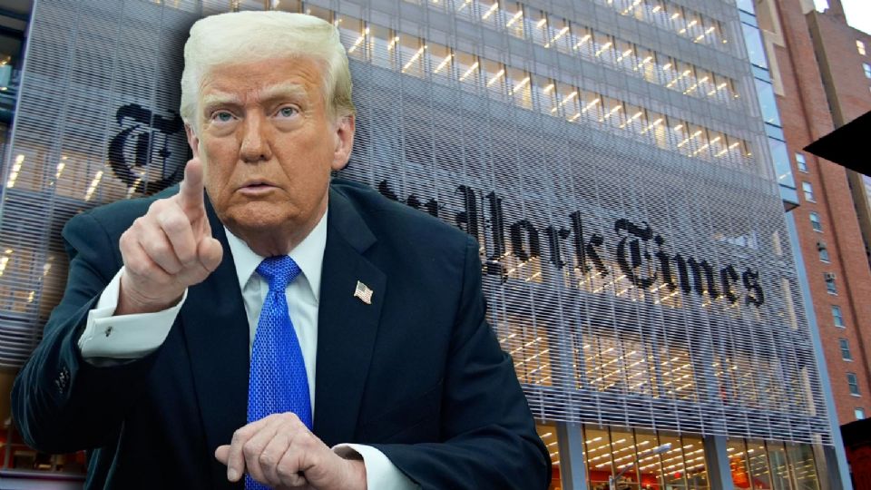 Donald Trump anuncia la demanda en Truth Social.