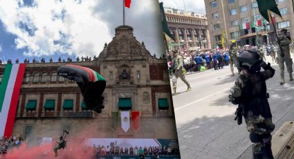 Soldado se detiene en pleno desfile y regala insignia a niño vestido de militar | VIDEO